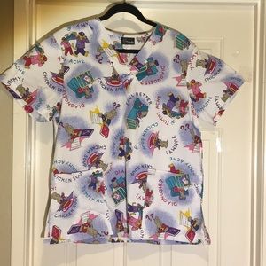 3 Medical uniform tops/scrubs